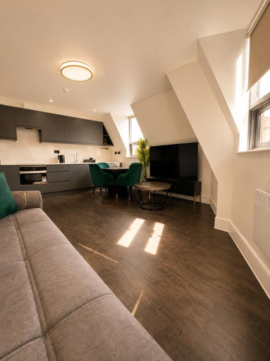 Living area 2, North Gate House, Sheffield