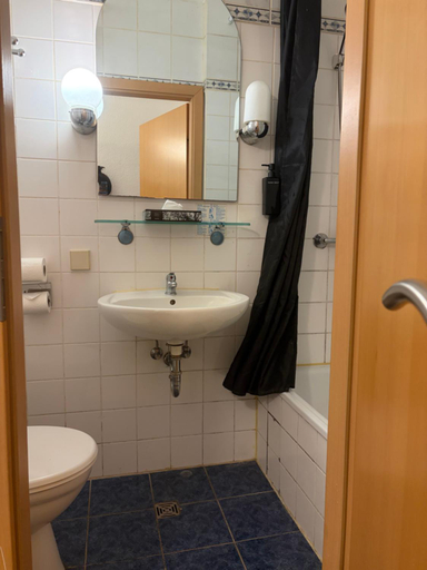 Bathroom, Hotel Starlight, Frankfurt am Main