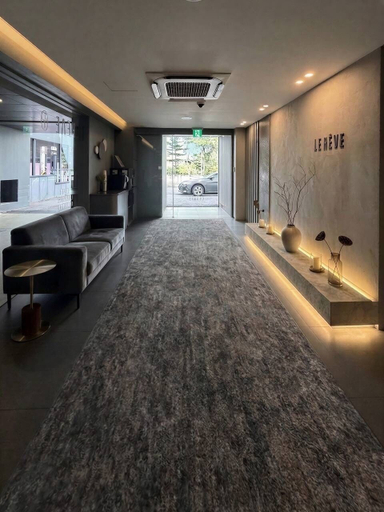 Reception, Lereve Hotel, Gangbuk