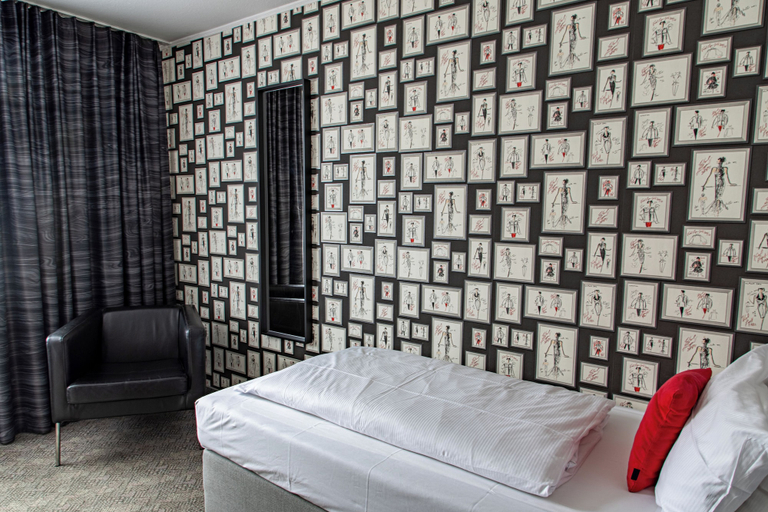 Bedroom 5, Hotel Maxplatz, Hof