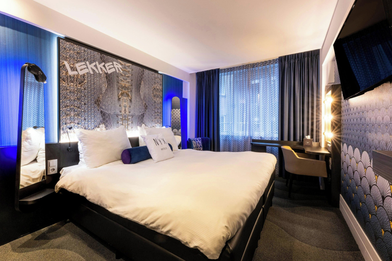 Bedroom 4, NYX Hotel Amsterdam Rembrandt Square, Amsterdam