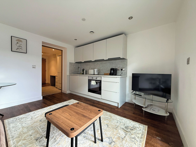Interior, Chic 1-Bed Flat in Sheffield City Centre, Sheffield