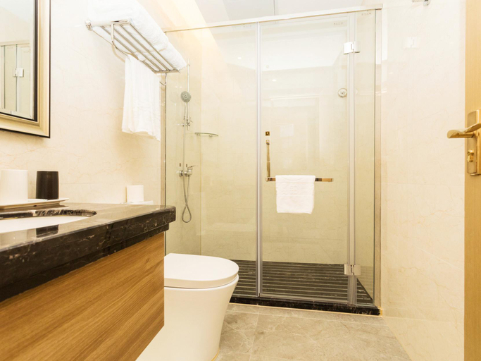 Bathroom, Platinum Era Hotel (Shenzhen Sports Center Bagualing Subway Station Branch), Shenzhen