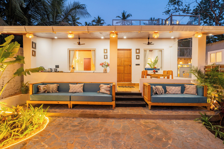 Terrace/patio 5, Elivaas Signature House of Neptune Hut, North Goa