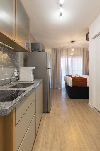 Private kitchen 4, StayHome | Level Brooklin | Gym & Pool, São Paulo