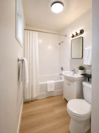 Bathroom, Tumbleweed Motel, Thompson-Nicola