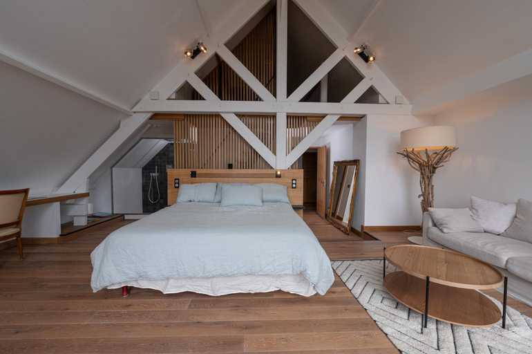 Bedroom 2, Suite Cathedrale - Ty Castel, Morbihan