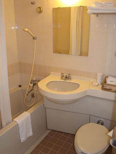 Bathroom 5, Hotel Cliffside, Shimoda