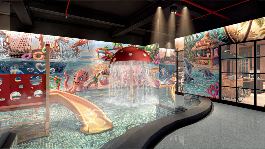 Children's area 5, Avery Hotel & Waterpark Surabaya Tugu Pahlawan by WH, Surabaya