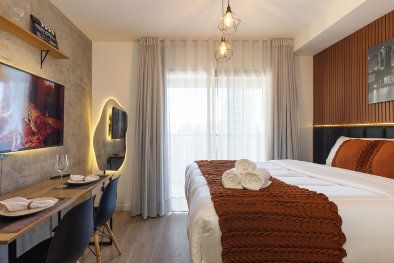 Room 2, StayHome | Level Brooklin | Gym & Pool, São Paulo