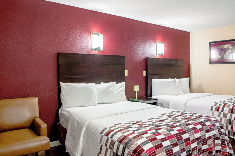 Bedroom 3, Red Roof Inn Slidell, Saint Tammany
