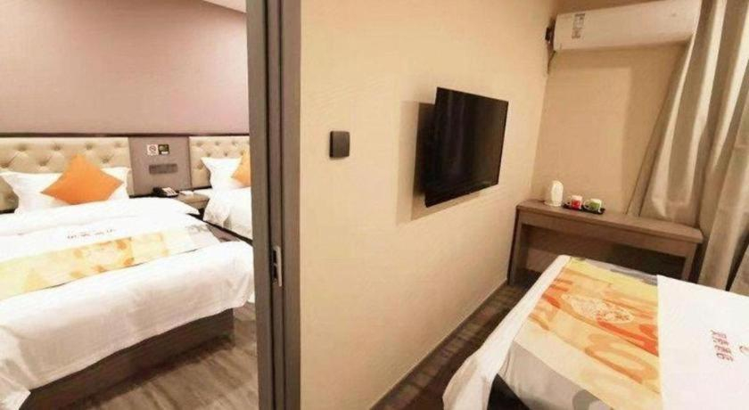 Bedroom 2, Shell Hotel Shanghai Jinshan Wanda Plaza, Shanghai