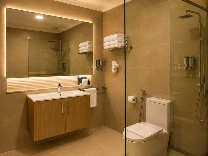 Bathroom 5, Home Suites Boutique Hotel Freetown, Western Urban
