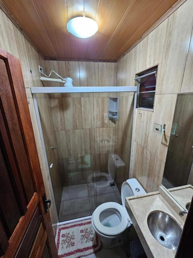 Bathroom, Hostel Bicho Preguica, Parati