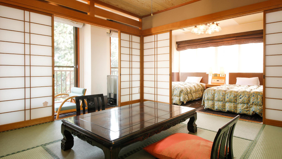 Bedroom 2, Biwako Resort Shirahamaso, Takashima