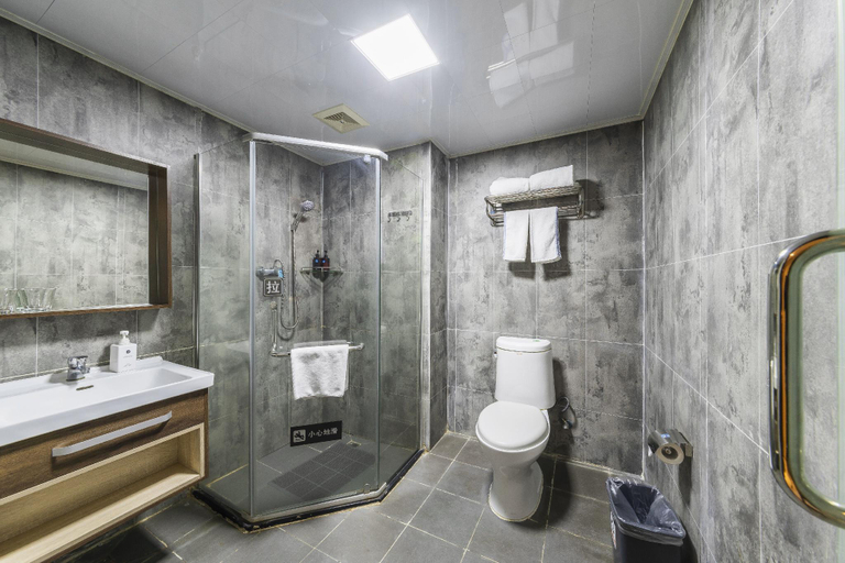 Bathroom, Hanting Hotel Guangzhou Dashi Wanbo Center, Guangzhou