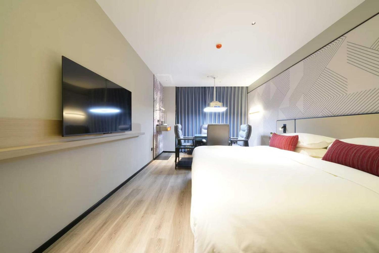 Bedroom 2, Borrman Hotel Xiantao Hongda Road Pedestrian Street, Xiantao