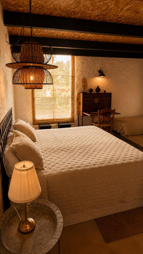 Bedroom 3, Finca Almenara de Copau, Zaragoza