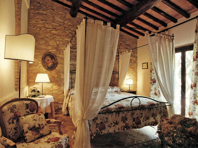 Bedroom 4, Apartment in Chianti With Pool ID 453, Siena