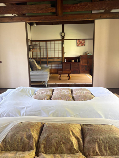 Bedroom, Takimi Onsen Takimi no Ie, Nagiso