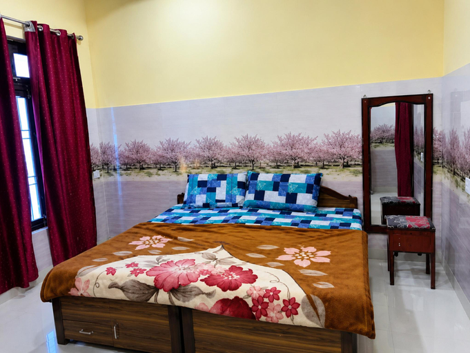 Bedroom 5, Goroomgo Shumangalam & Banquet Hall Banbasa, Udham Singh Nagar