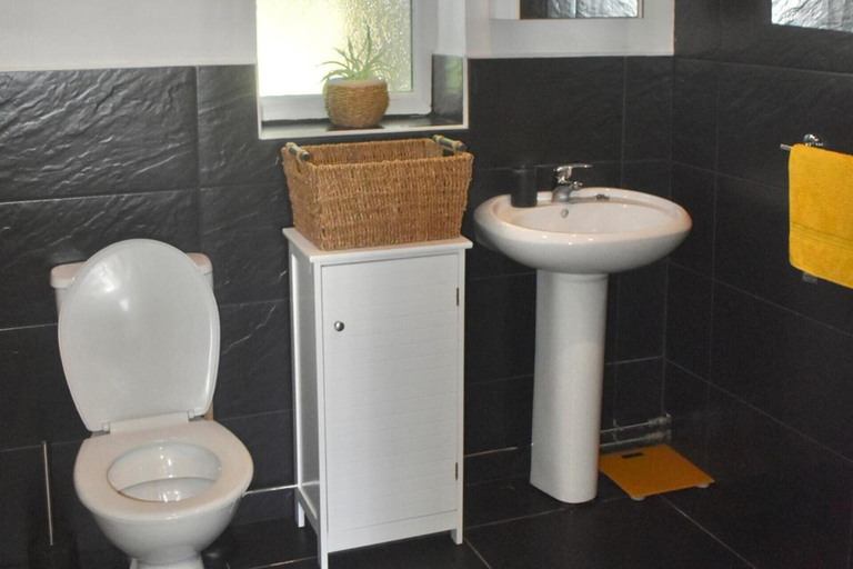 Bathroom, Snowdonia Riverside Cabin With Private River, Gwynedd