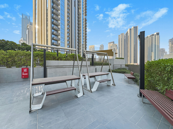 Terrace/patio 2, Bloomfields 1BR in Creekside 18, Dubai