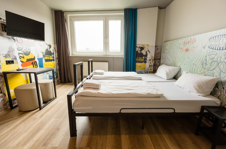 Bedroom 2, a&o Hamburg Hauptbahnhof, Hamburg