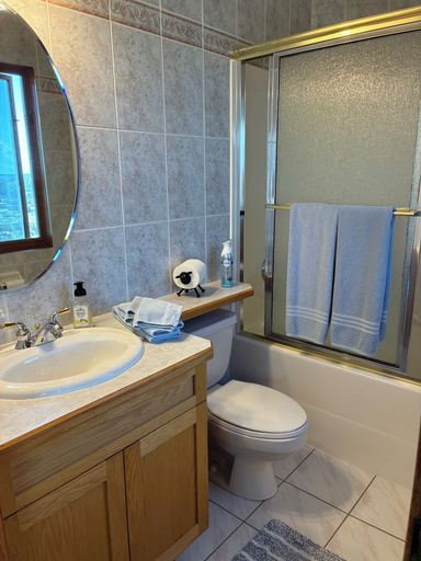 Bathroom 4, Rocky Mountain View B&B, Division No. 6