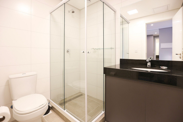 Bathroom 4, Studio Shopping OKA Floripa - SOK132, Florianopolis