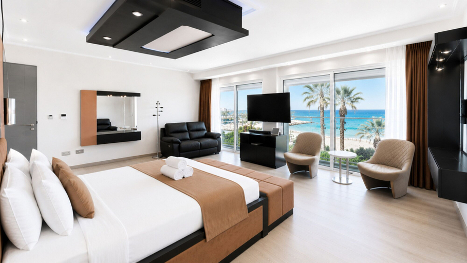 Bedroom 3, Trident Luxury Beach Apt