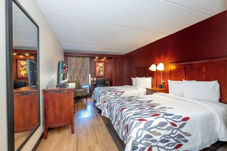 Bedroom 3, Red Roof Inn Meriden, New Haven