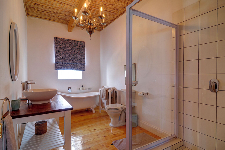 Bathroom 3, De Hoop Equipped Cottages, Overberg
