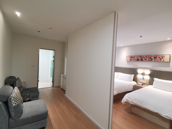Bedroom 3, Hanting Hotel Weifang Kite Square Taihua City, Weifang