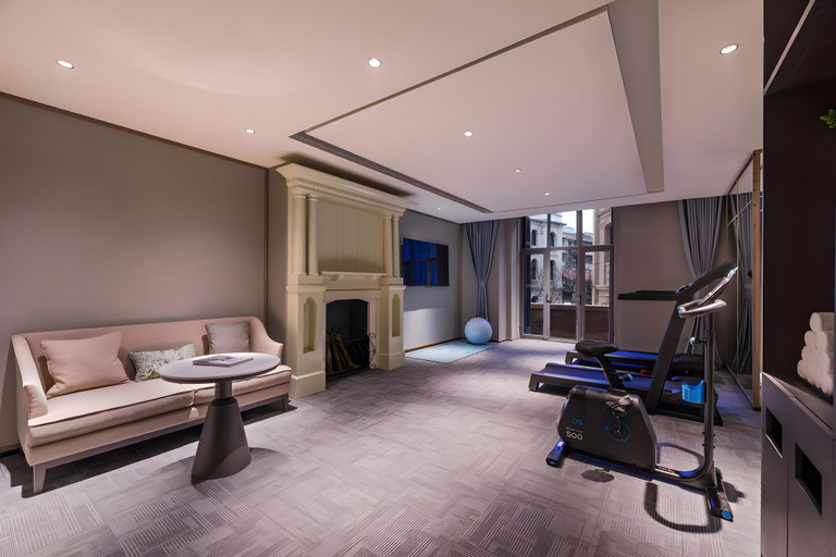 Bedroom 2, 武汉汉口江滩保安洋行漫心府, Wuhan