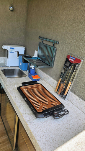 BBQ/picnic area, Jardim Privativo -4' Praia- Petfriendly, Ipojuca