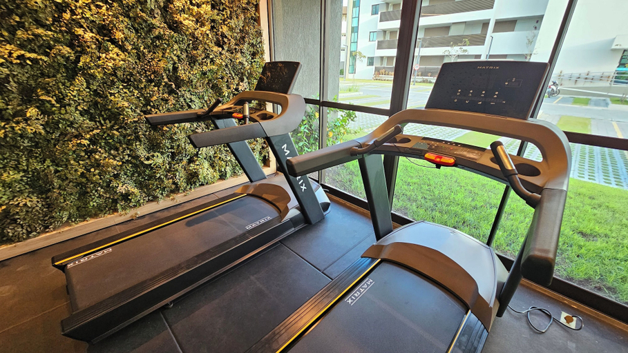 Gym, Jardim Privativo -4' Praia- Petfriendly, Ipojuca