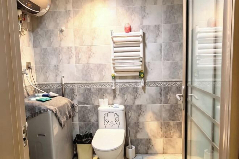 Bathroom 3, Wanda Haiwei Deluxe Seaview Hotel Apartment, Yantai