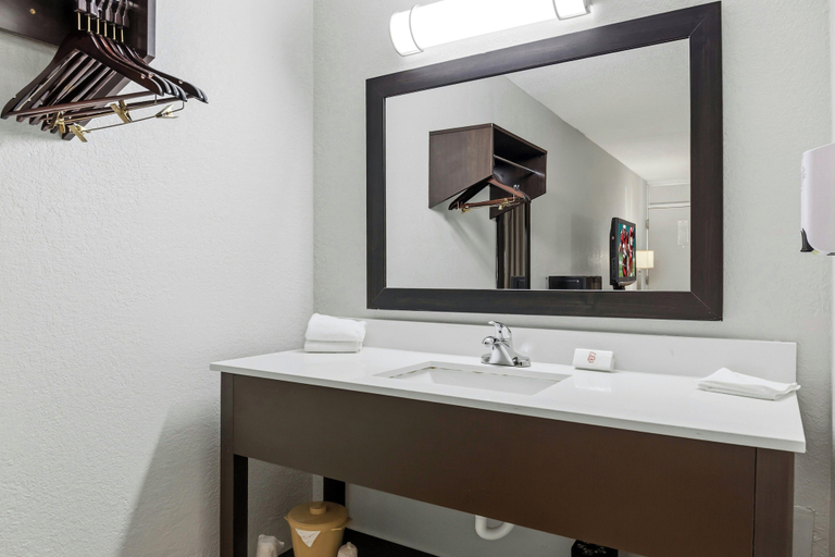 Bathroom 4, Red Roof Inn Wheelersburg, Scioto