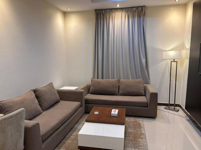 Living area 3, Doolv Serviced Apartment Al Omrah, Riyadh