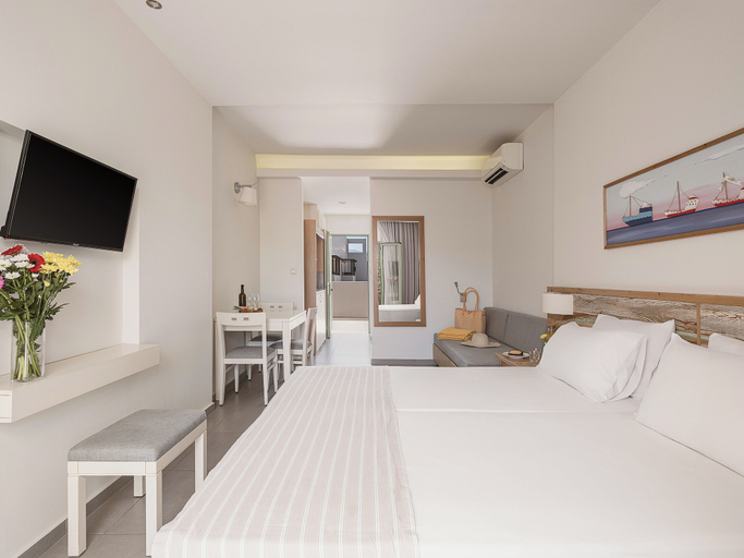 Bedroom 3, Erato Beach Hotel Adults Only, Crete