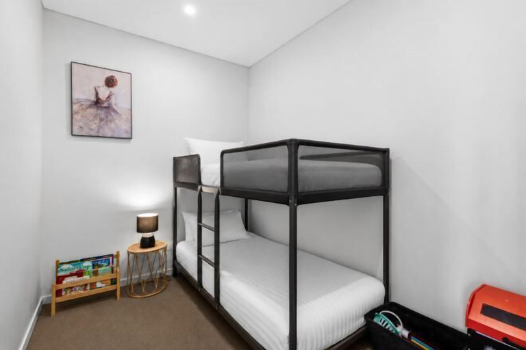 Bedroom 3, Lovely 2 Beds Apt with City View at South Brisbane, Brisbane