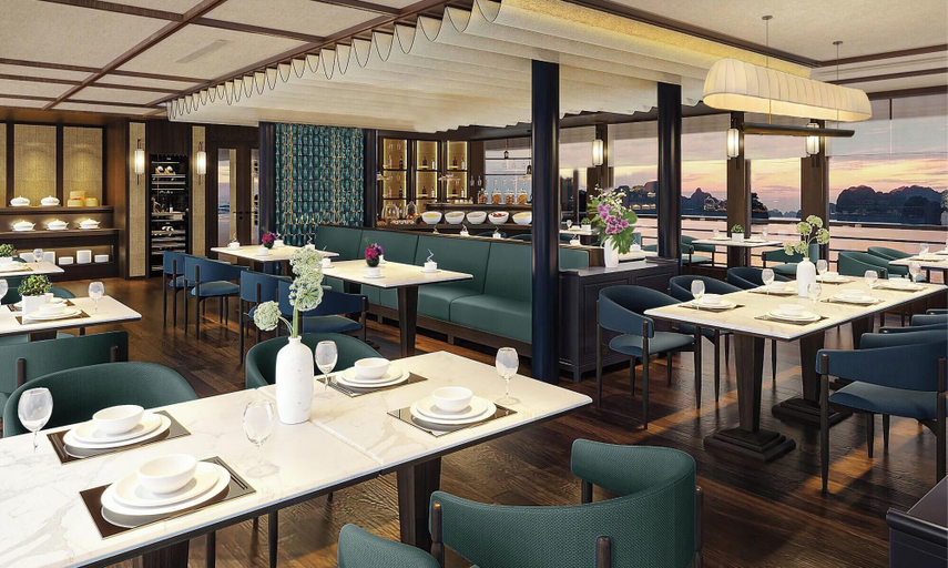 Dining 4, Orchid Luxury Cruise, Hạ Long