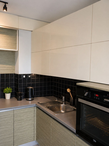 Private kitchen 3, Native Apartments Grzegórzecka 67C, Kraków City