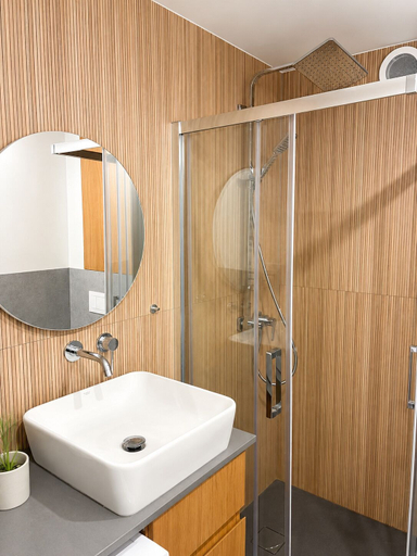 Bathroom, Native Apartments Starowiślna 25, Kraków City