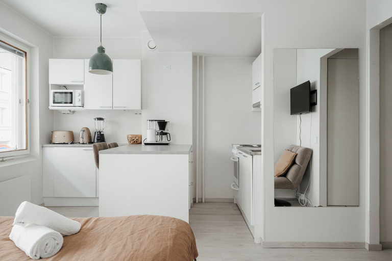 Interior 4, Cozy Punavuori Studio with 600Mbit WiFi, Uusimaa
