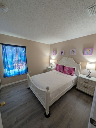 Bedroom 3, Lkb4705aw 4 Bedroom Villa in Lake Berkley, Osceola