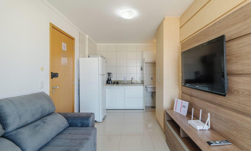 Living area 4, Estúdio em Cond no Setor Bueno CEL1804, Goiania