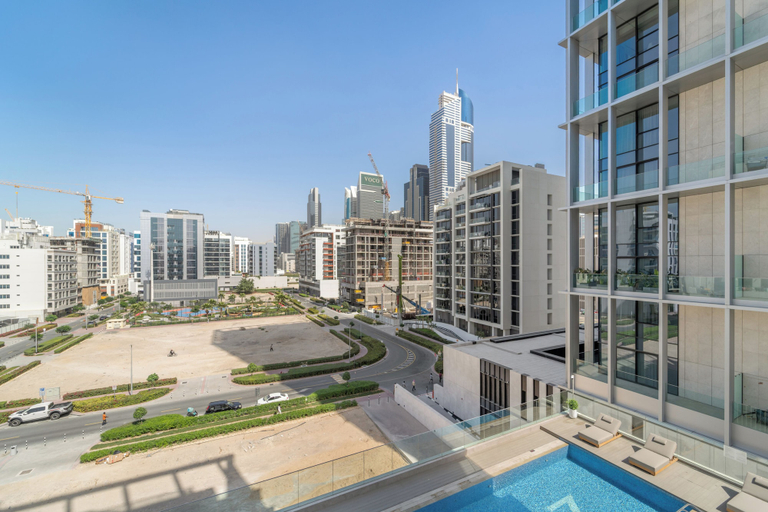 Balcony view, Silkhaus Hyde Walk, Dubai