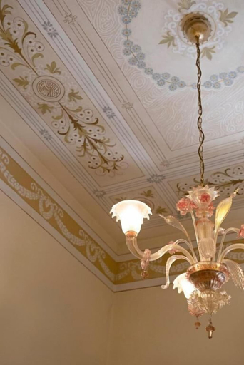 Interior detail, Hotel Torre, Lucca